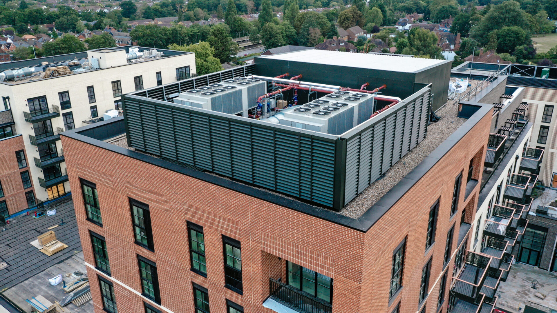 Our Projects | Rooftop Platform & Enclosure Projects